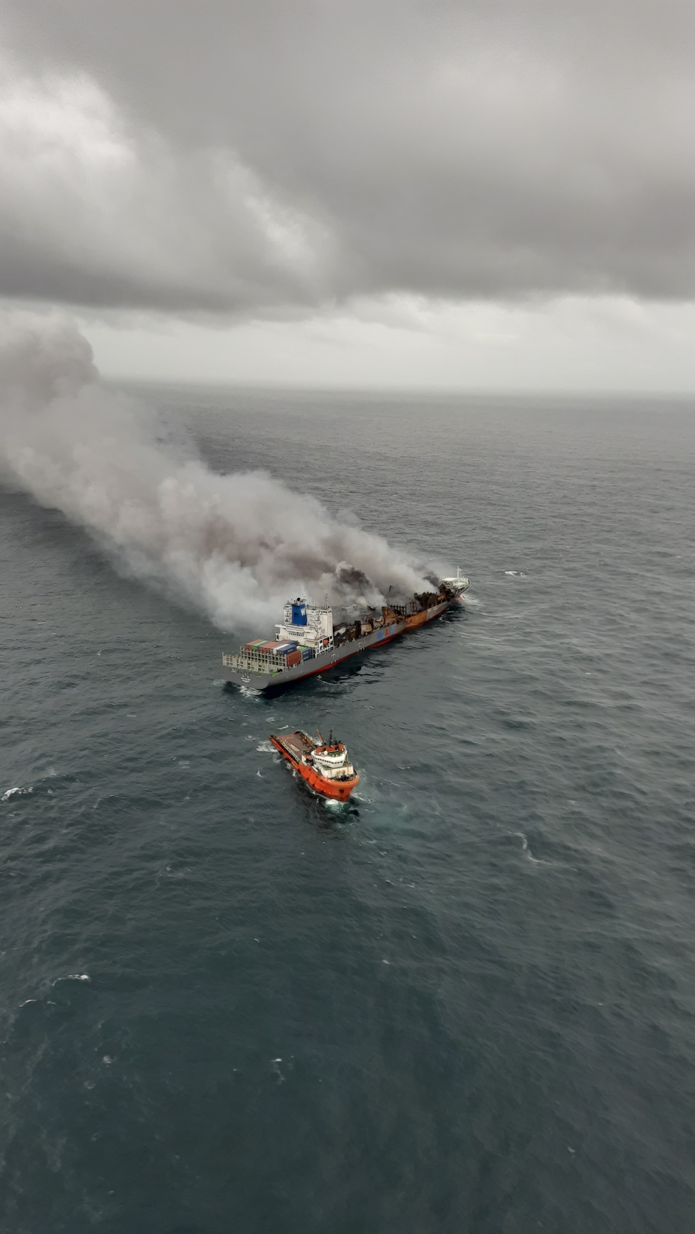 ICG, Navy & IAF Execute Operation to Stabilise Fire-Hit Singaporean Vessel
